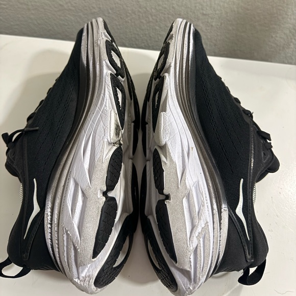 Hoka Women's Black and White Running Shoes - Picture 6 of 10